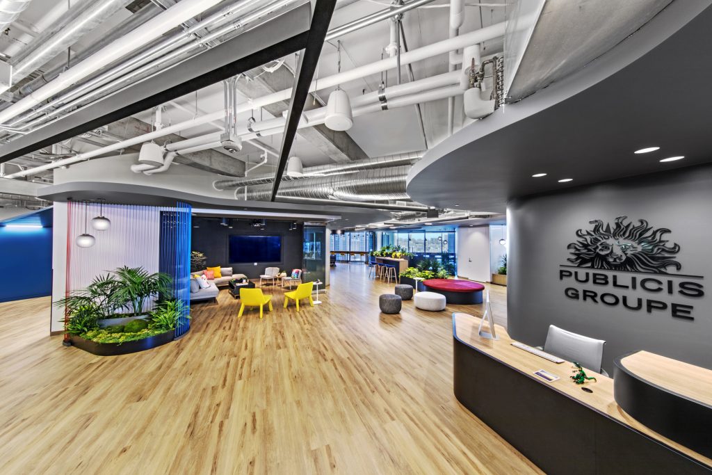 Publicis Groupe kancelarija iznutra