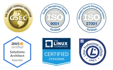 AWS, GSEC, ISO, Linux sertifikacije