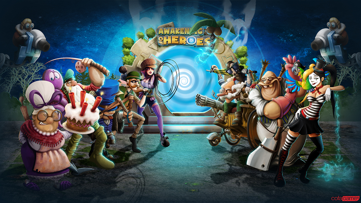 Karakteri igrice Awakegning of heroes